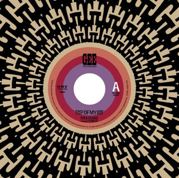 SOUL SUGAR FEATURING SHNIECE | TOP OF MY LIST | 7IN VINYL