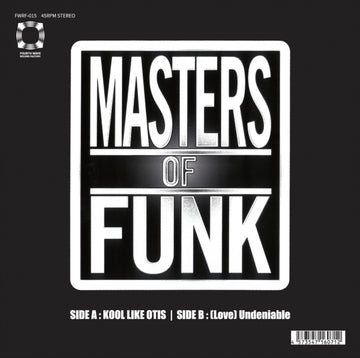 KOOL LIKE OTIS/(LOVE) UNDENIABLE | 7IN VINYL