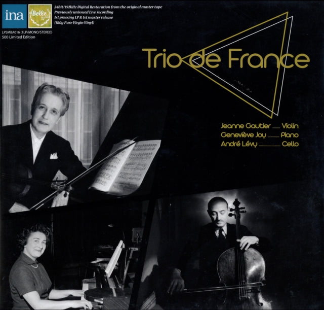 TRIO DE FRANCE | FAURE AND RAVEL TRIOS (LIMITED EDITION/180G) | VINYL RECORD (LP)