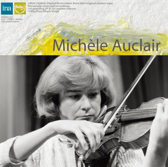 AUCLAIR, MICHELE | WORKS BY BARTOK & SAINT-SAENS (LIMITED EDITION/180G) | VINYL RECORD (LP)