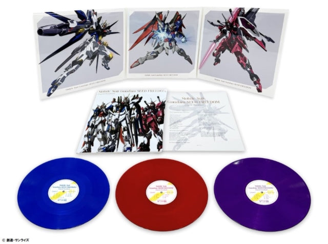 SAHASHI, TOSHIHIKO | MOBILE SUIT GUNDAM SEED FREEDOM OST (3LP/COLORED VINYL) | VINYL RECORD (LP)