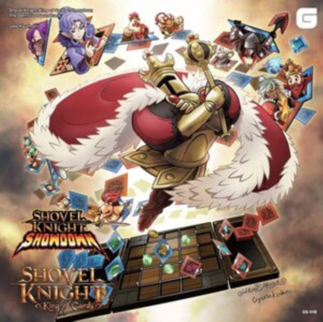 KAUFMAN, JAKE | SHOVEL KNIGHT: KING OF CARDS + SHOWDOWN - DEFINITIVE OST (3LP/GOLD/BRICK RED/CREAMY WHITE VINYL) | VINYL RECORD (LP)