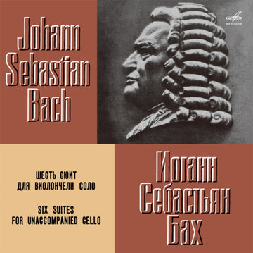 BACH: 6 SUITES FOR UNACCOMPANIED CELLO (4LP/180G) | VINYL RECORD (LP)