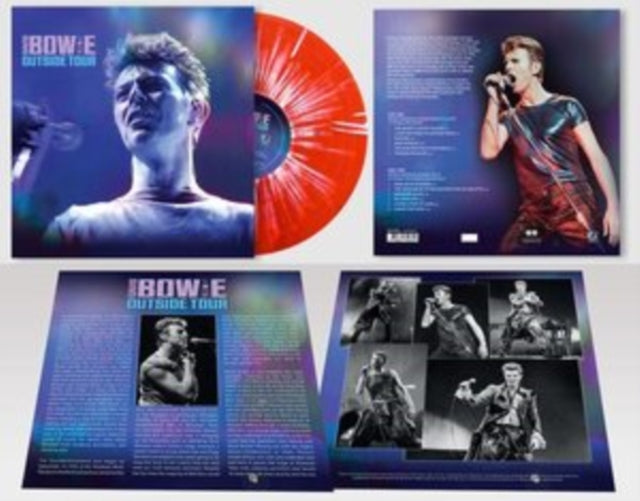 BOWIE, DAVID | OUTSIDE TOUR - LIVE 95 (180G/RED & WHITE SPECKLED VINYL) | VINYL RECORD (LP)