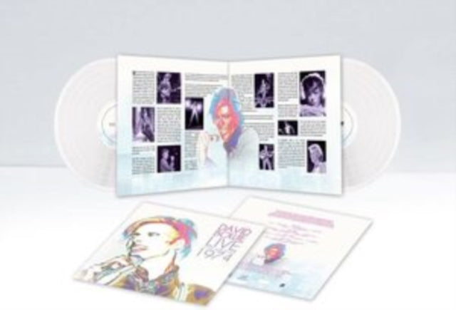 BOWIE, DAVID | LIVE LOS ANGELES 1974 (WHITE VINYL/LIMITED) | VINYL RECORD (LP)