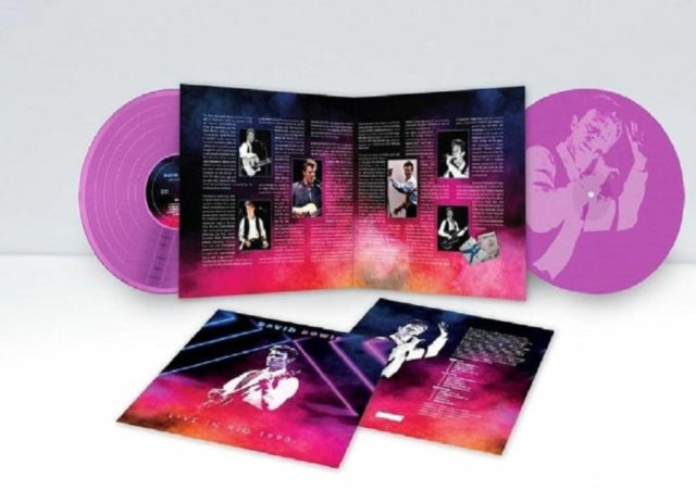 BOWIE, DAVID | LIVE IN RIO 1990 (PINK VINYL/180G/LIMITED) | VINYL RECORD (LP)