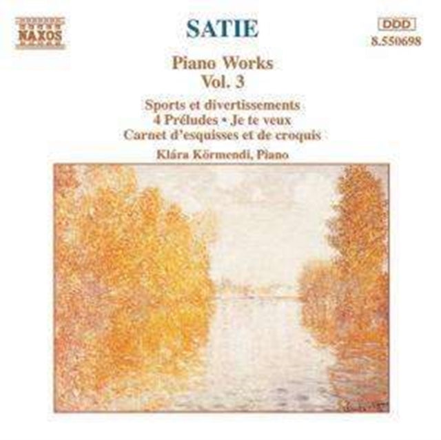 SATIE, E. | KLAVIERWERKE VOL.3 | CD