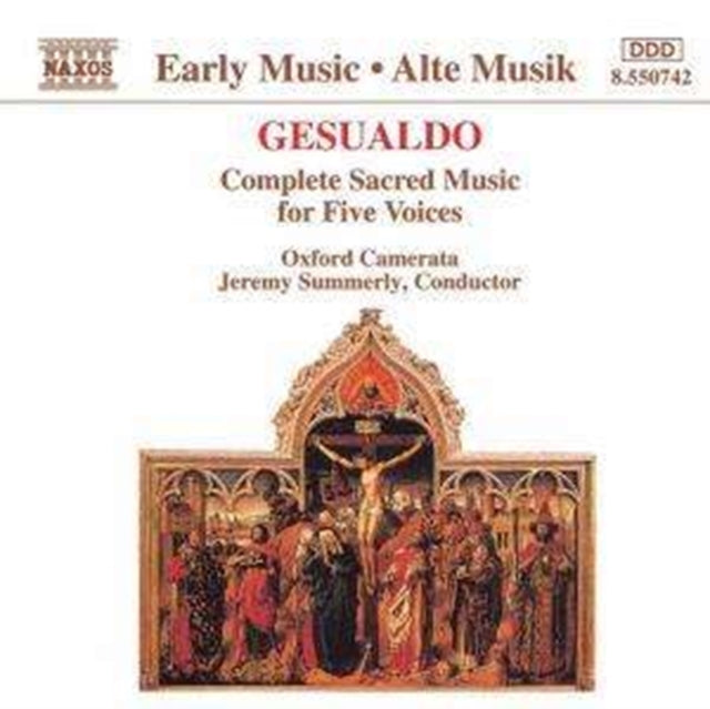 GESUALDO, C. | GEISTL. WERKE FUER 5 STIM | CD