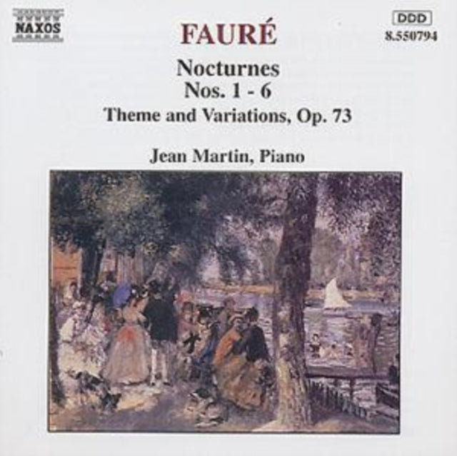 FAURE, G. | NOCTURNES 1-6 / THEMA+VARIA | CD