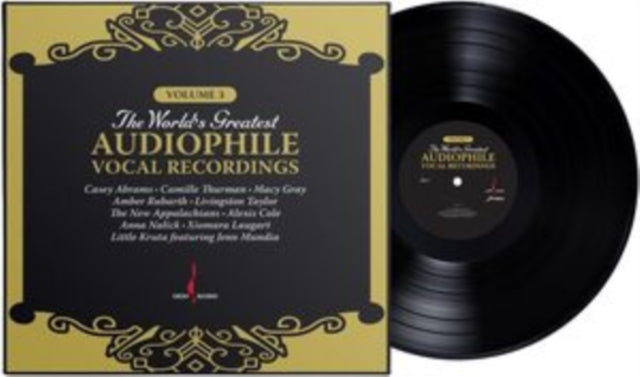 VARIOUS ARTISTS | WORLDS GREATEST AUDIOPHILE VOCAL RECORDINGS VOL. 3 | VINYL RECORD (LP)