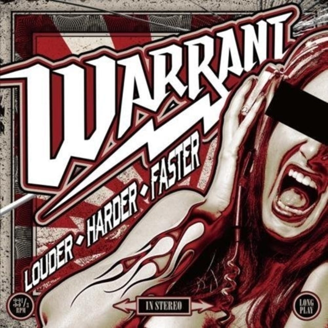 WARRANT | LOUDER-HARDER-FASTER (BONUS TRACK) | CD