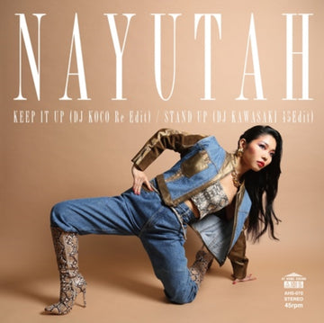 NAYUTAH | KEEP IT UP (DJ KOCO RE EDIT) / STAND UP (DJ KAWASAKI 45EDIT) | 7IN VINYL