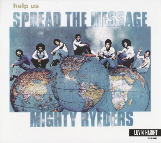 MIGHTY RYEDERS | HELP US SPREAD THE MESSAGE (BLUE VINYL) | VINYL RECORD (LP)