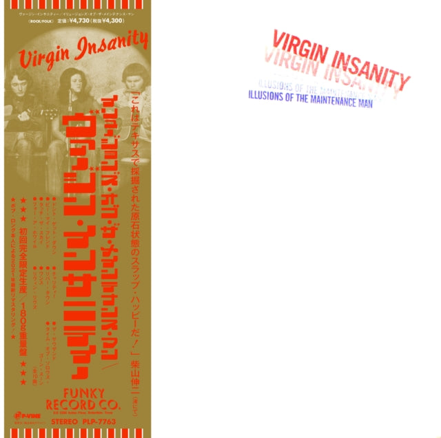 VIRGIN INSANITY | ILLUSION OF THE MAINTENANCE MAN (180G) | VINYL RECORD (LP)
