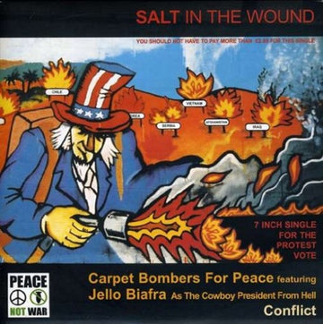 CARPET BOMBERS / CONFLICT | ALLAH SAVE QUEENS/GAPING HOLE | 7IN VINYL