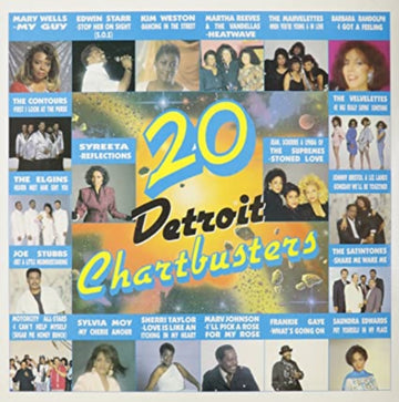 STARR, EDWIN; MARY WELLS; MARTHA REEVES | 20 DETROIT CHARTBUSTERS | VINYL RECORD (LP)