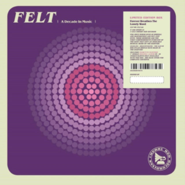 FELT | FOREVER BREATHES THE LONELY WORD (REMASTERED CD/7 INCH VINYL BOX) | CD