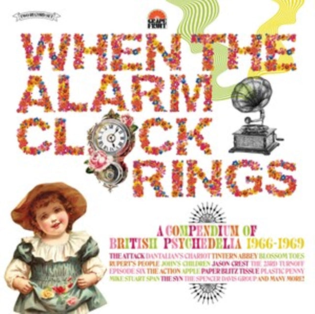 VARIOUS ARTISTS | WHEN THE ALARM CLOCK RINGS - A COMPENDIUM OF BRITISH PSYCHEDELIA 1966-1969 (2LP) | VINYL RECORD (LP)