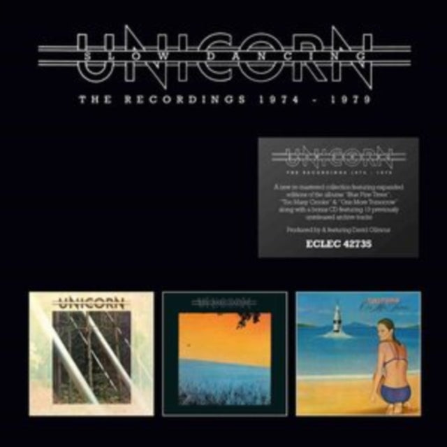 UNICORN | SLOW DANCING: THE RECORDINGS 1974-1979 (4CD/REMASTERED & EXPANDED CLAMSHELL BOXSET EDITION) | CD