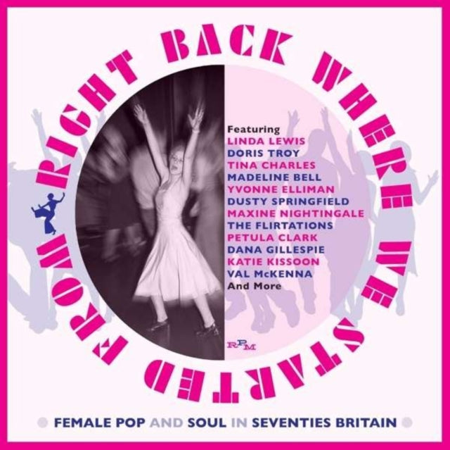 VARIOUS ARTISTS | RIGHT BACK WHERE WE STARTED FROM: FEMALE POP & SOUL IN SEVENTIES BRITAIN (3CD/CAPACITY WALLET) | CD