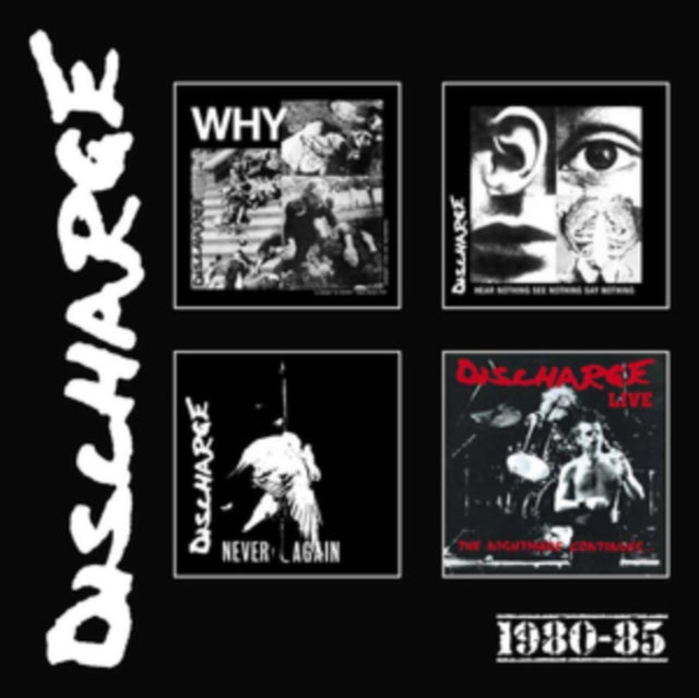 DISCHARGE | 1980-85 (REMASTERED/4CD CLAMSHELL BOX) | CD