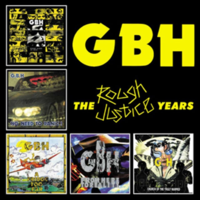 GBH | ROUGH JUSTICE YEARS (5CD) | CD