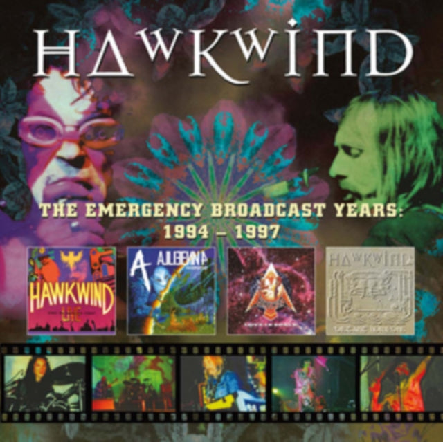 HAWKWIND | EMERGENCY BROADCAST YEARS 1994-1997 (5CD REMASTERED BOX) | CD