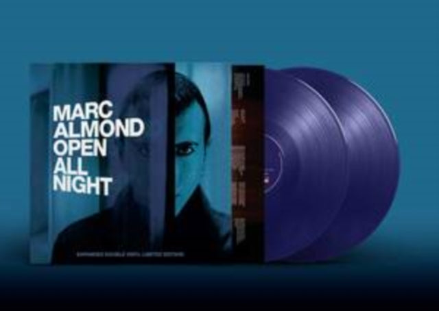 ALMOND, MARC | OPEN ALL NIGHT MIDNIGHT (BLUE VINYL) | VINYL RECORD (LP)