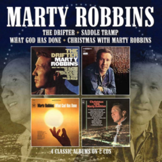 ROBBINS, MARTY | DRIFTER / SADDLE TRAMP / WHAT GOD HAS DONE / CHRISTMAS WITH MARTY ROBBINS (2CD) | CD