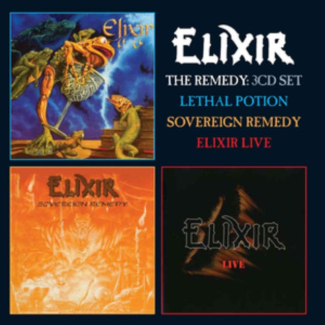 ELIXIR | REMEDY: LETHAL POTION / SOVEREIGN REMEDY / ELIXIR LIVE (3CD) | CD