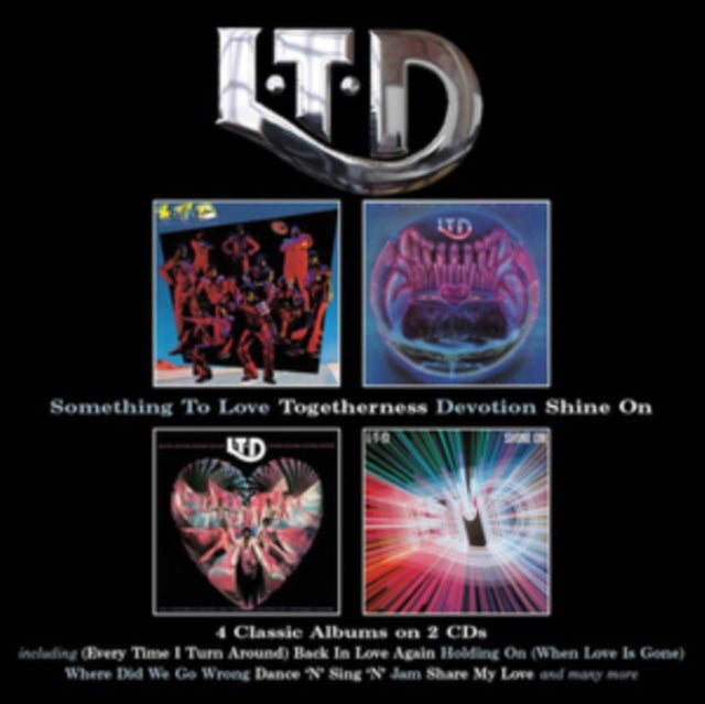 L.T.D. | SOMETHING TO LOVE / TOGETHERNESS / DEVOTION / SHINE ON | CD