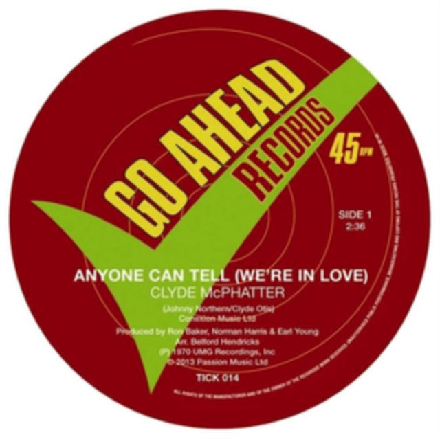 MCPHATTER, CLYDE | ANYONE CAN TELL | 7IN VINYL