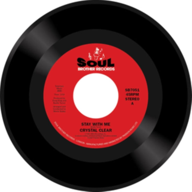 CRYSTAL CLEAR | STAY WITH ME/YOU'RE SO UNREAL | 7IN VINYL
