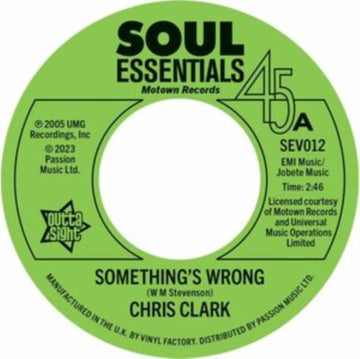 CLARK, CHRIS | SOMETHING'S WRONG/DO I LOVE YOU (INDEED I DO) | 7IN VINYL