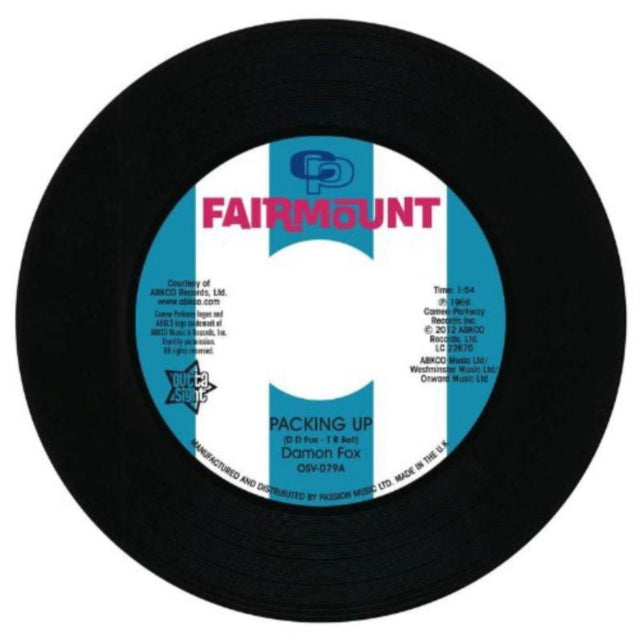 FOX DAMON EDDIE JONES | PACKING UP / GIVE ME GOOD L | VINYL RECORD (LP)