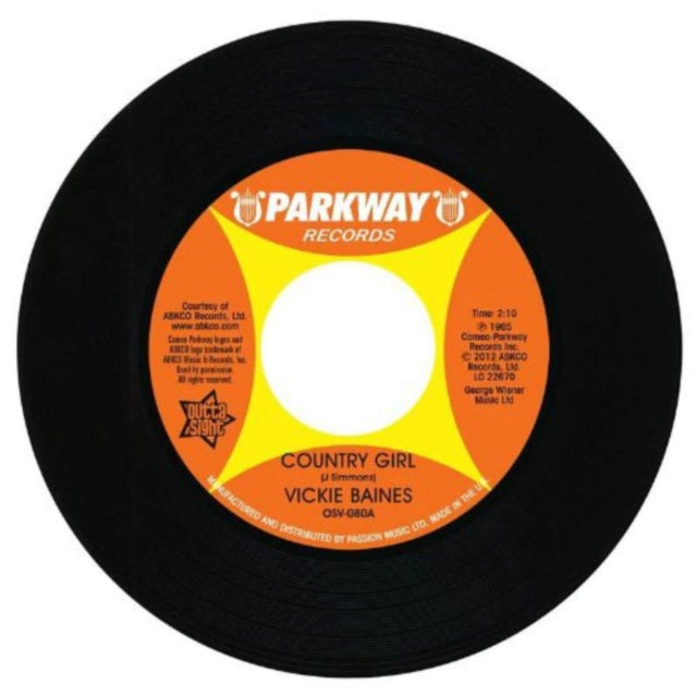 VICKIE, BAINES | COUNTRY GIRL / ARE YOU KIDD | VINYL RECORD (LP)
