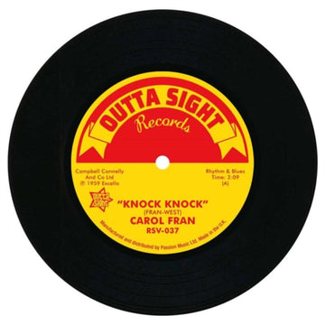 FRAN, CAROL / KITTY WHITE | KNOCK KNOCK | 7IN VINYL