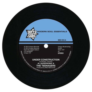 AL SUPERSONIC & TEENAGERS | UNDER CONSTRUCTION / LOSER | 7IN VINYL