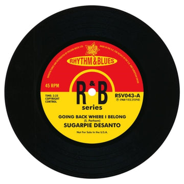 SUGAR PIE DESANTO | GOING BACK WHERE I BELONG | 7IN VINYL