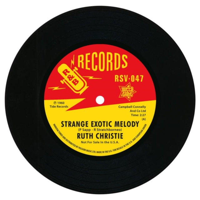 CHRISTIE, RUTH | STRANGE EXOCTIC MELODY / | 7IN VINYL