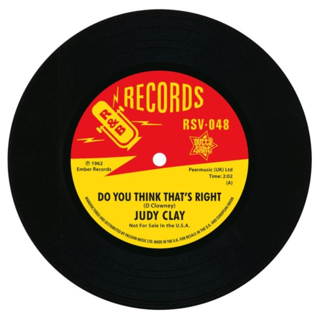 CLAY, JUDY / BABY WASHINGTO | DO YOU THINK THAT'S RIGHT | 7IN VINYL