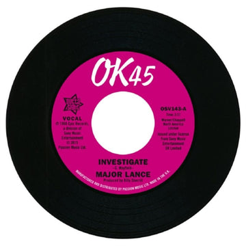 INVESTIGATE / IT'S THE BEAT | 7IN VINYL