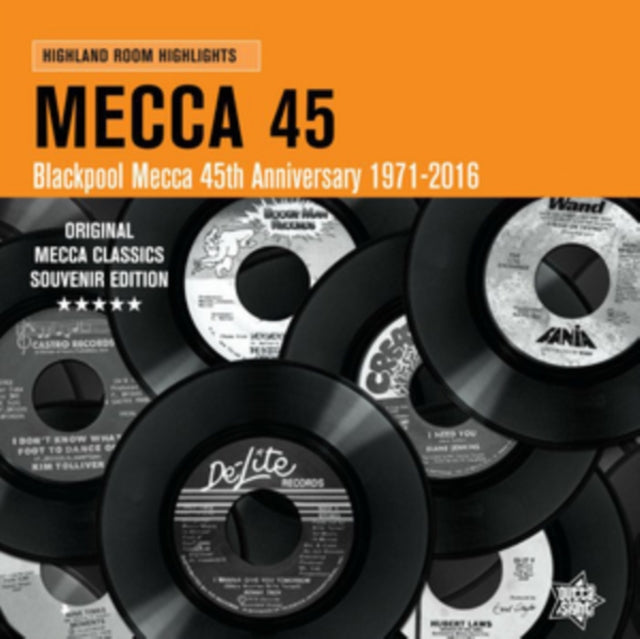 VARIOUS ARTISTS | BLACKPOOL MECCA/45TH ANNIVERSARY 1971-2016 | VINYL RECORD (LP)