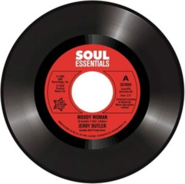 BUTLER, JERRY | MOODY WOMAN / STOP STEPPIN' ON MY DREAMS | 7IN VINYL