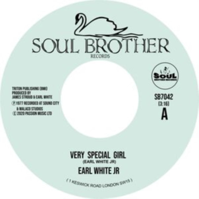 WHITE JR, EARL | VERY SPECIAL GIRL / NEVER FALL IN LOVE AGAIN | 7IN VINYL