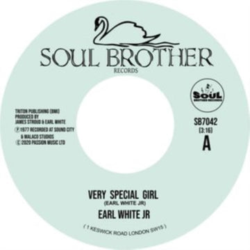 WHITE JR, EARL | VERY SPECIAL GIRL / NEVER FALL IN LOVE AGAIN | 7IN VINYL