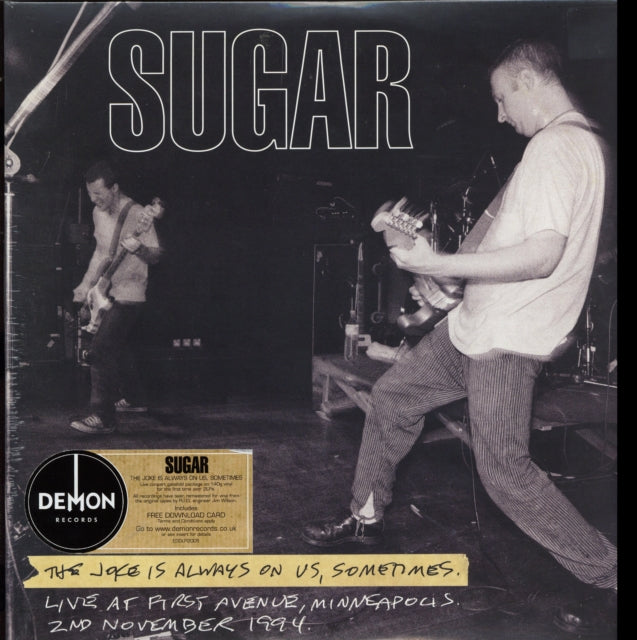 SUGAR | JOKE IS ALWAYS ON US SOMETIMES | VINYL RECORD (LP)