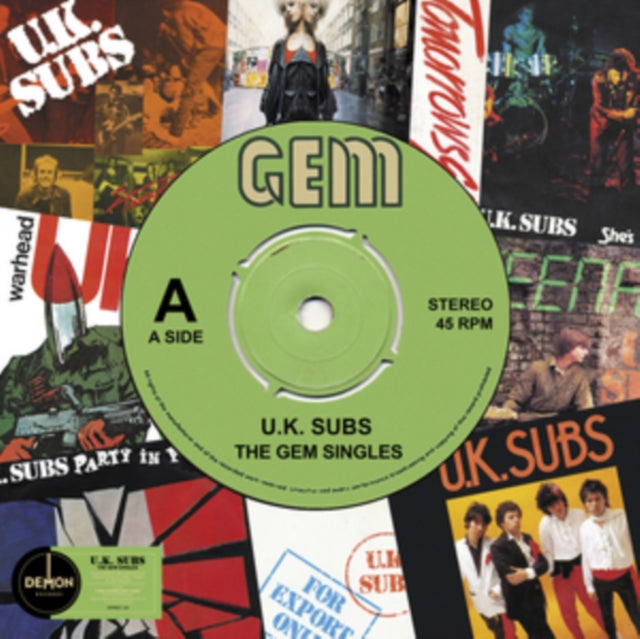 UK SUBS | GEM SINGLES | VINYL RECORD (LP)