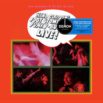 WASHINGTON, GENO & THE RAM JAM BAND | GENO WASHINGTON LIVE | VINYL RECORD (LP)