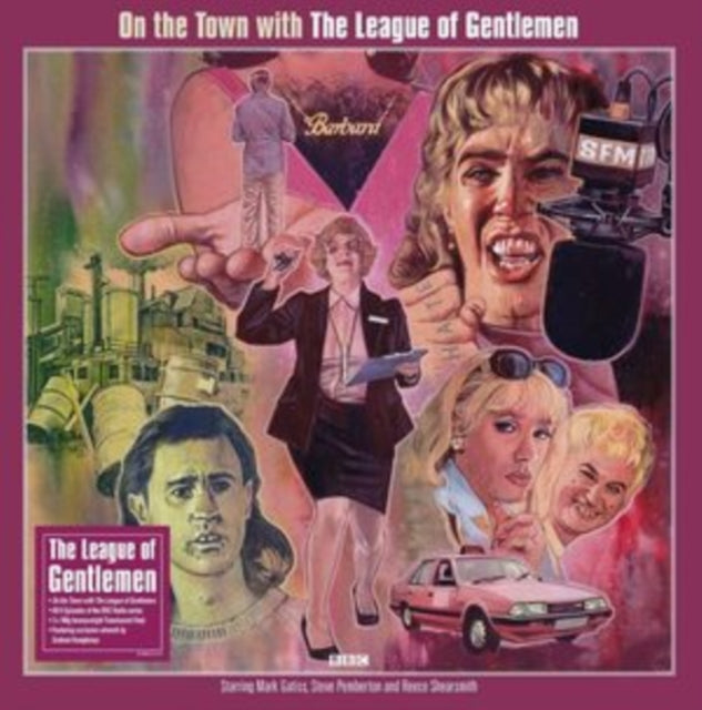 LEAGUE OF GENTLEMEN | ON THE TOWN WITH THE LEAGUE OF GENTLEMEN (CLEAR VINYL) | VINYL RECORD (LP)